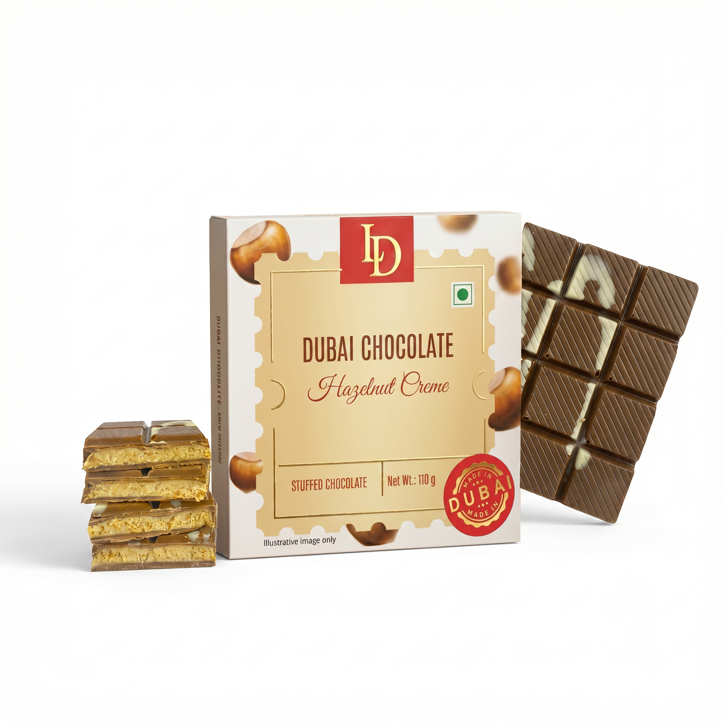 Hazelnut Creme Milk Chocolate - 110gm