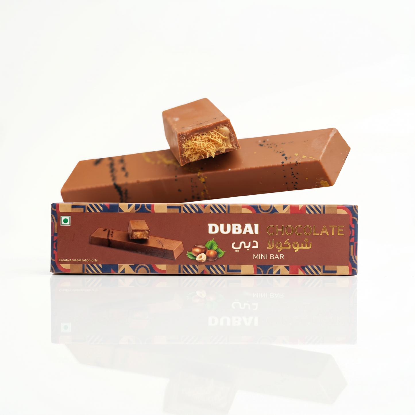 Hazelnut Creme Milk Chocolate – Mini Bar 35gm