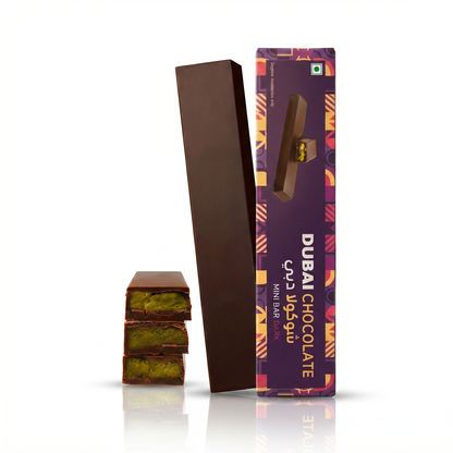 Kunafa Pistachio Dark Chocolate – Mini Bar 35gm
