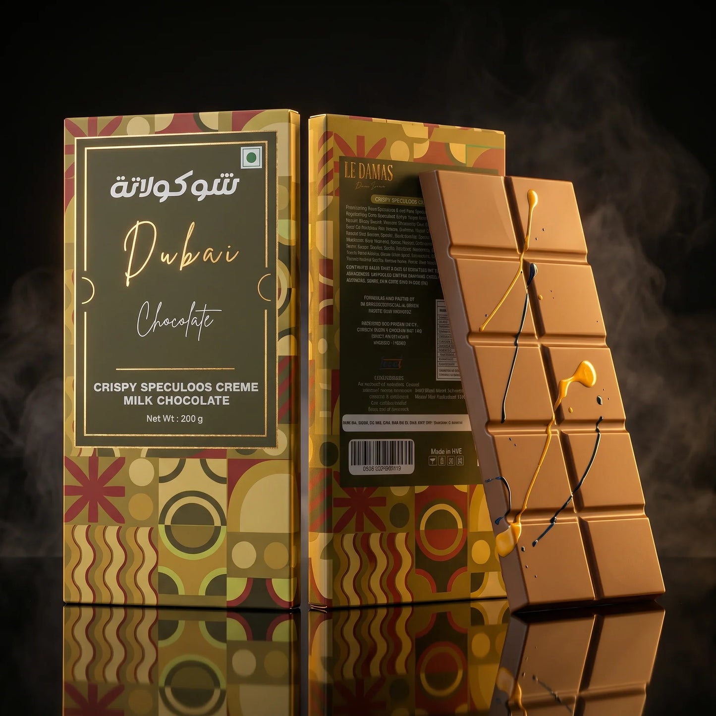 Crispy Speculoos Creme Milk Chocolate - 200gm