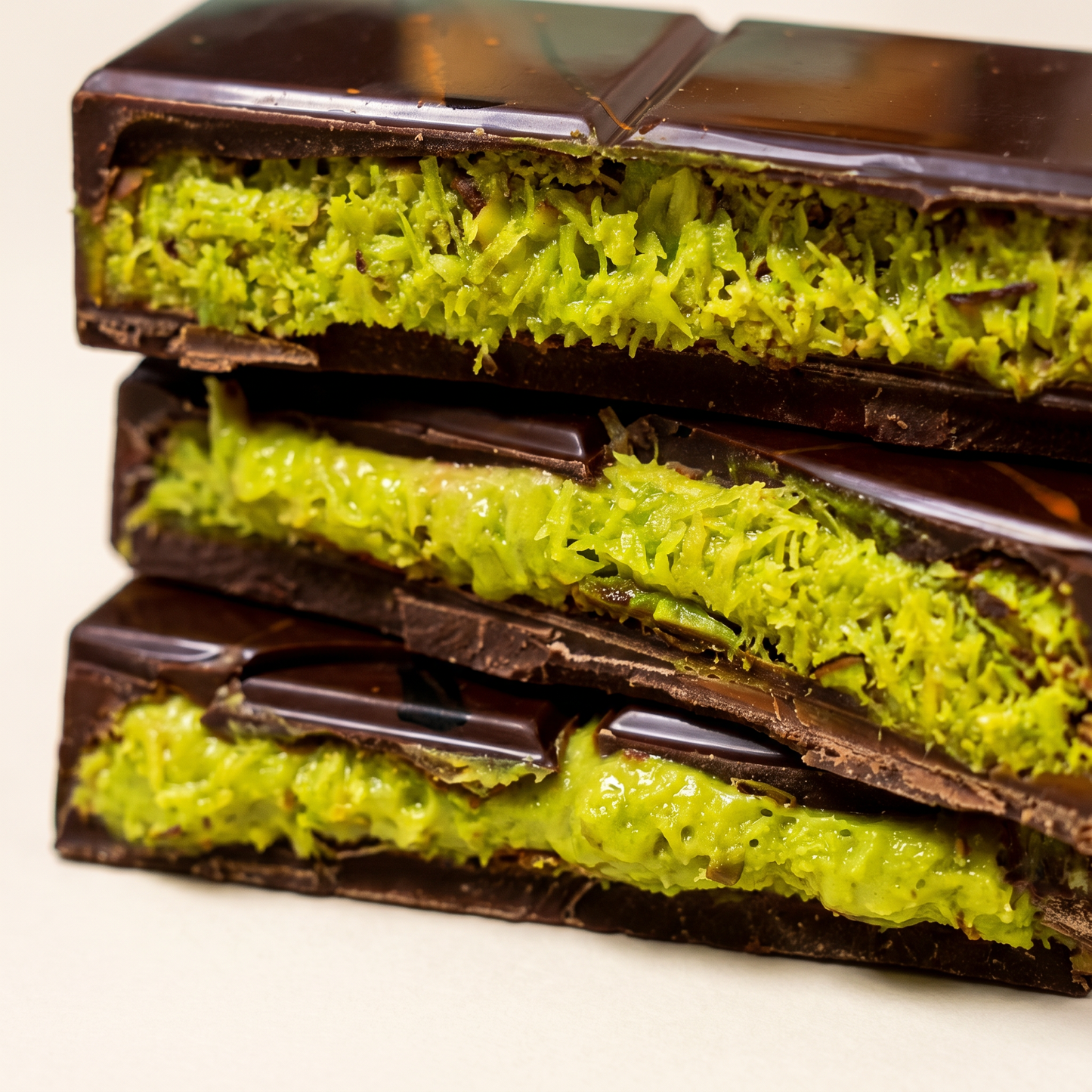 Kunafa Pistachio Dark Chocolate - 200gm