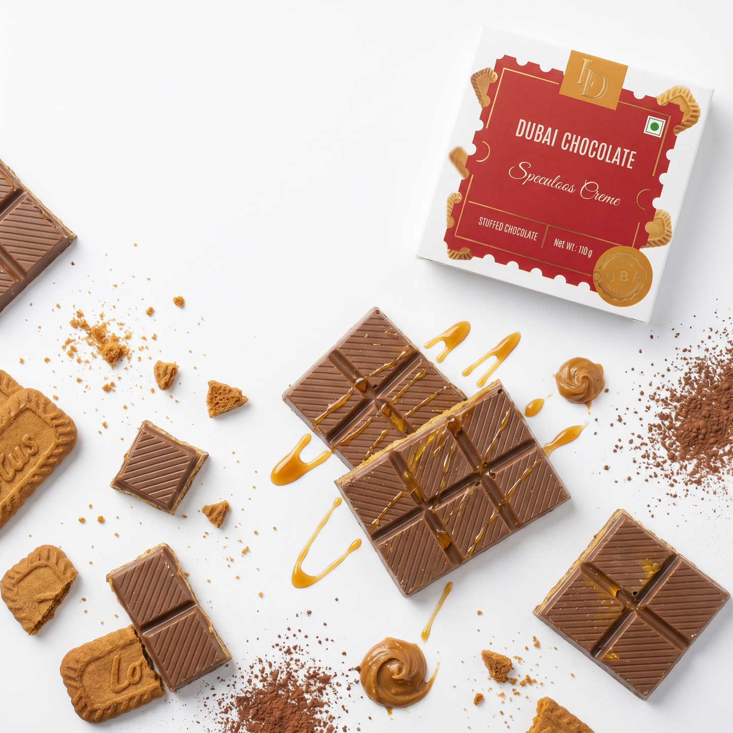 Speculoos Creme & Kunafa - 110gm