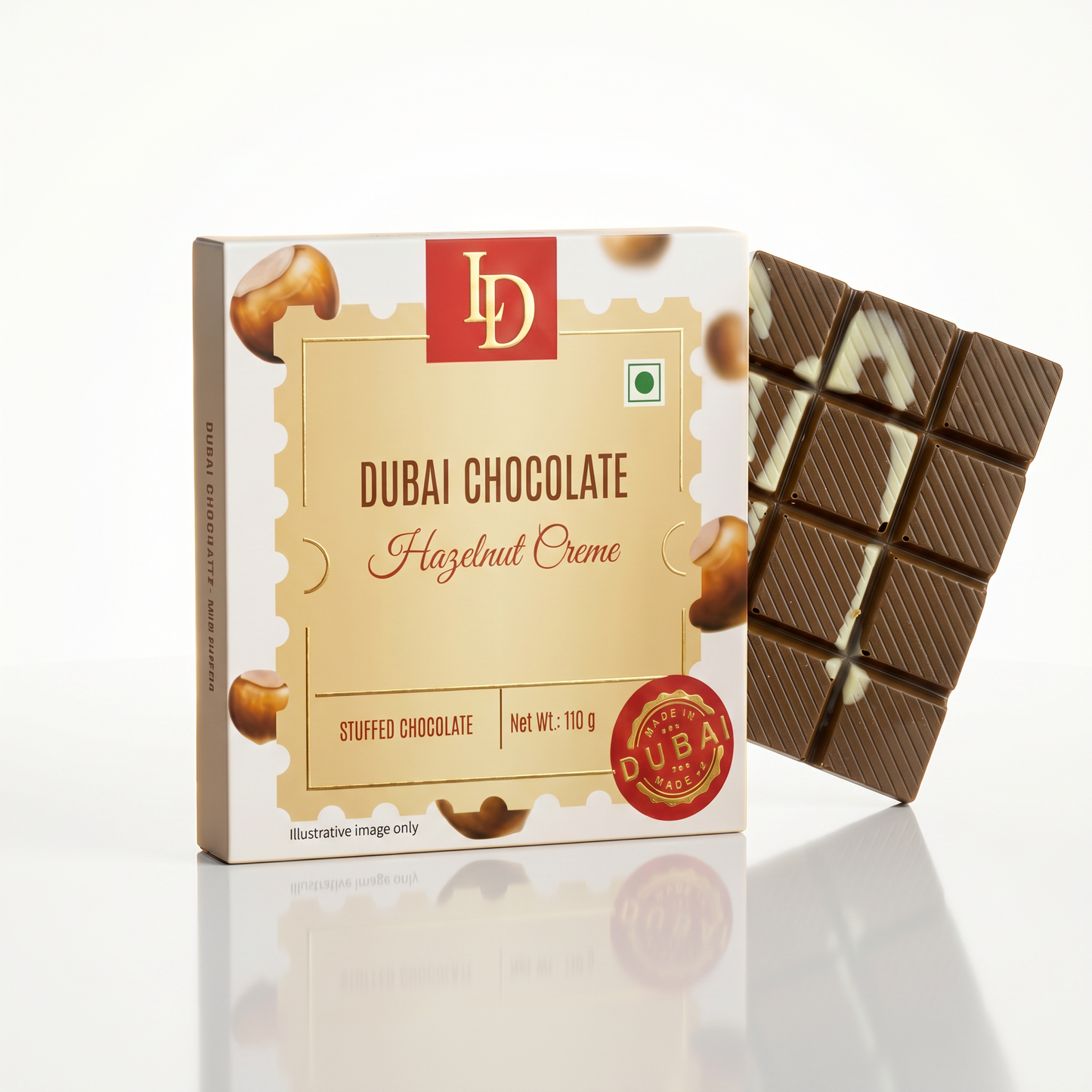 Hazelnut Creme Milk Chocolate - 110gm