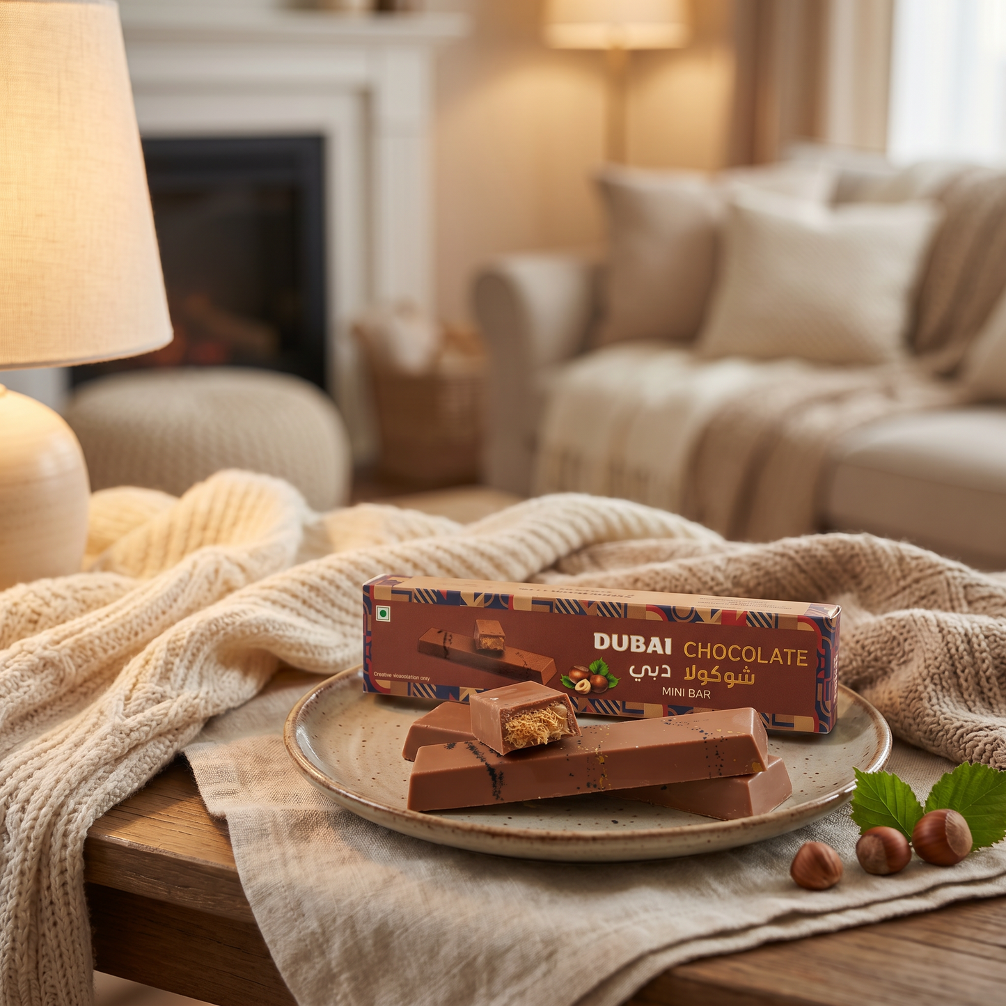Hazelnut Creme Milk Chocolate – Mini Bar 35gm