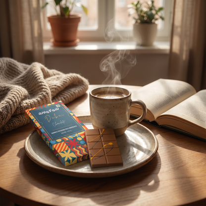 Kunafa Pistachio Milk Chocolate - 200gm