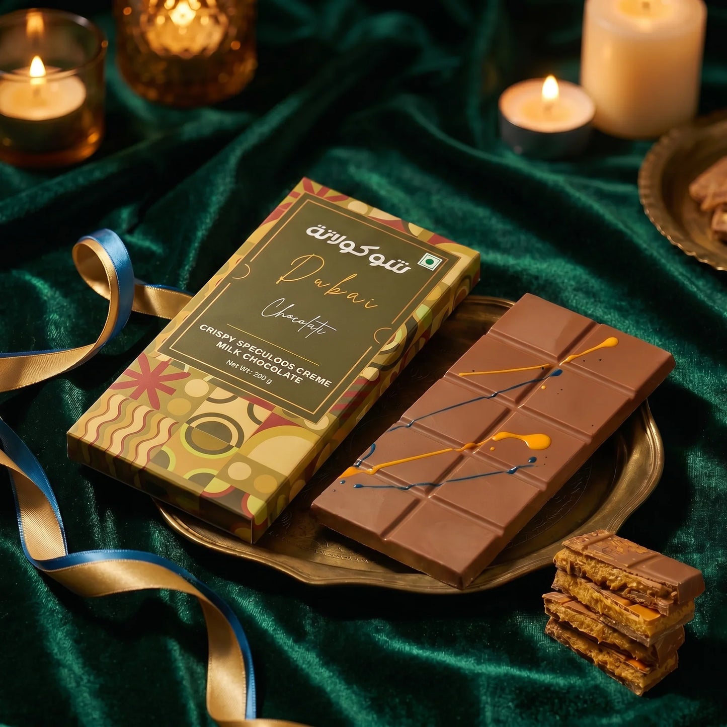 Crispy Speculoos Creme Milk Chocolate - 200gm