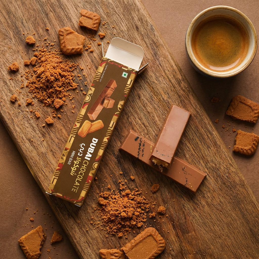 Kunafa Pistachio Dark Chocolate – Mini Bar 35gm